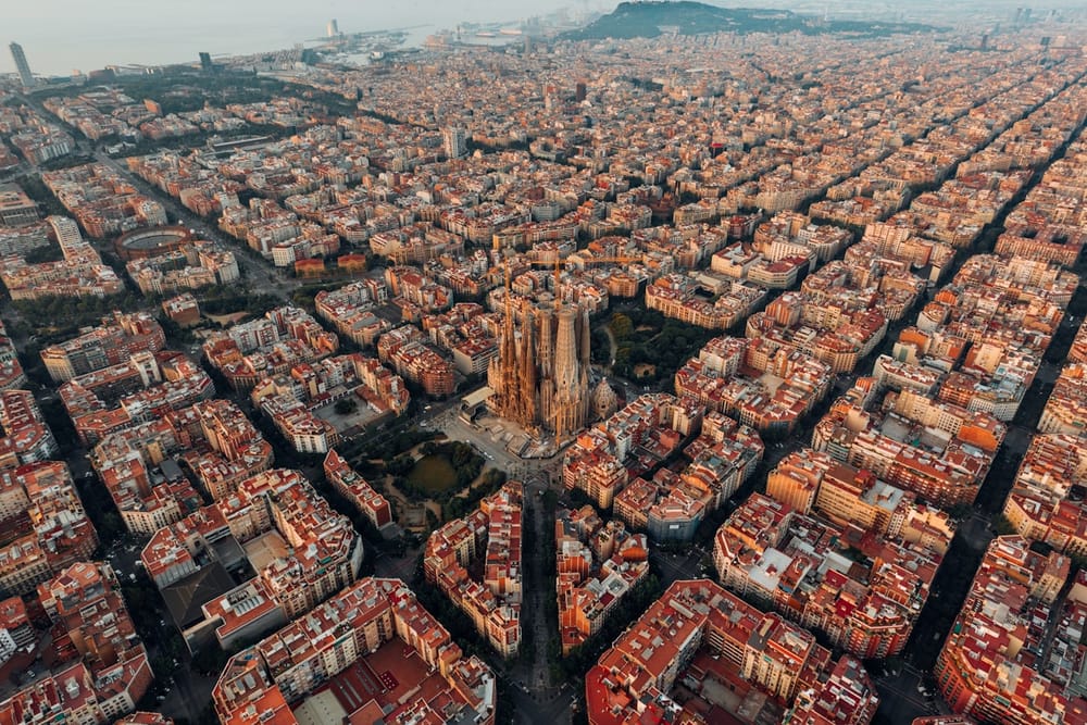 Barcelone — vue emblématique