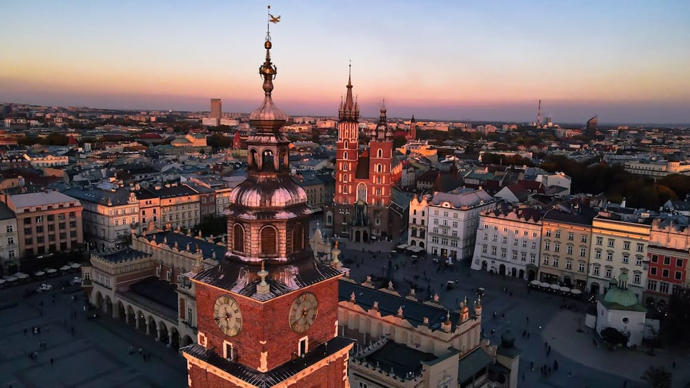 Cracovie — vue emblématique