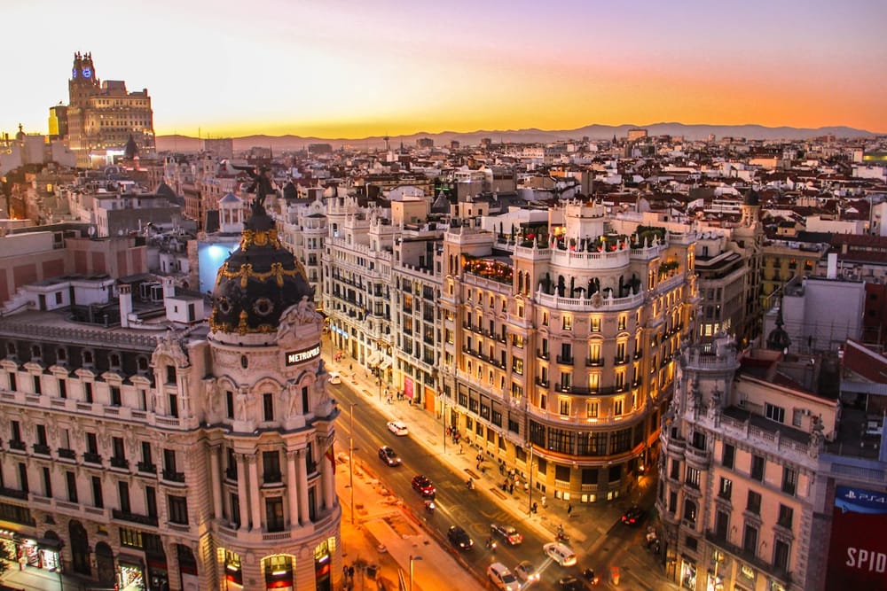 Madrid — vue emblématique